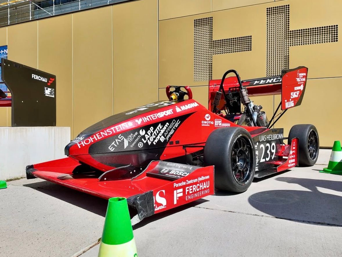 HHN eRacing am TechDay der Hochschule Heilbronn